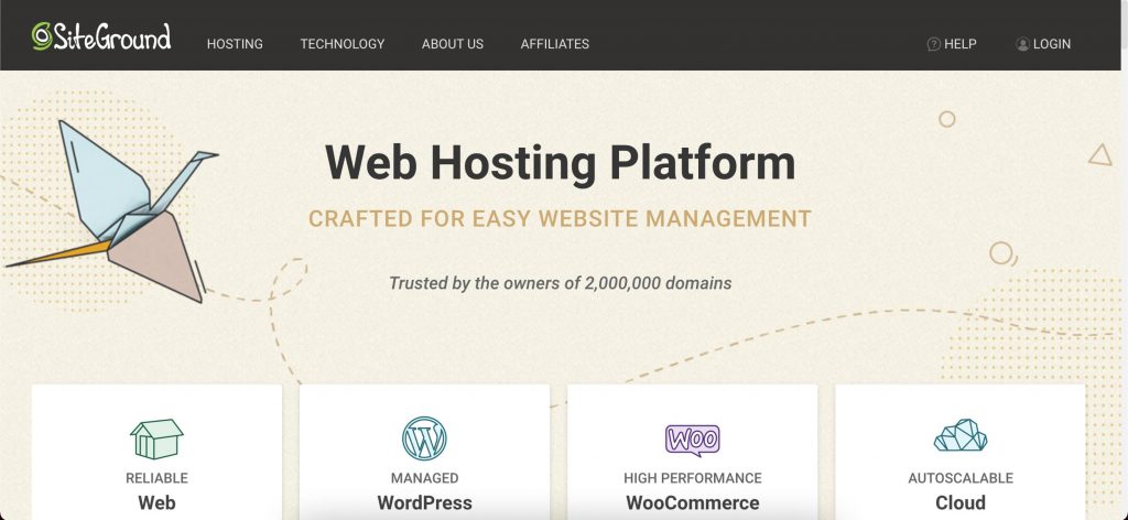 Brown Surfing Best Hosting Providers Siteground