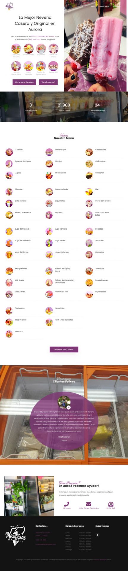 Neveria Mariposas Ice Cream Shop Full