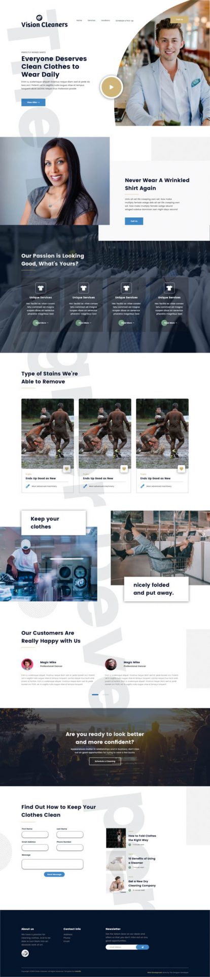 Vision Cleaners Dry Cleaning Full