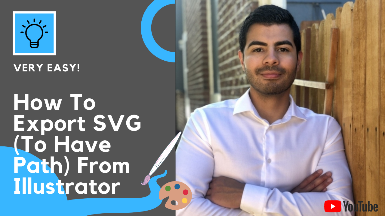 How To Export SVG (To Have Path From Illustrator)