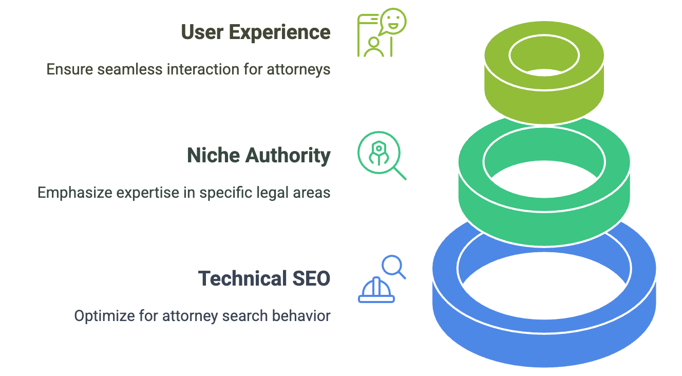 Expert Witness Marketing Pyramid