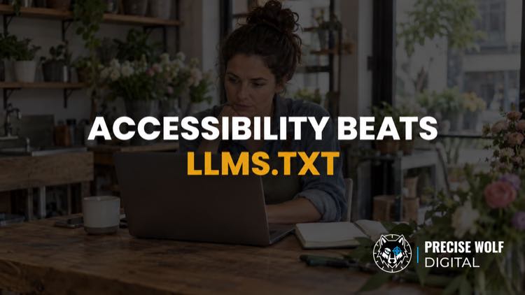 Why llms.txt won’t improve your rankings, but better accessibility will