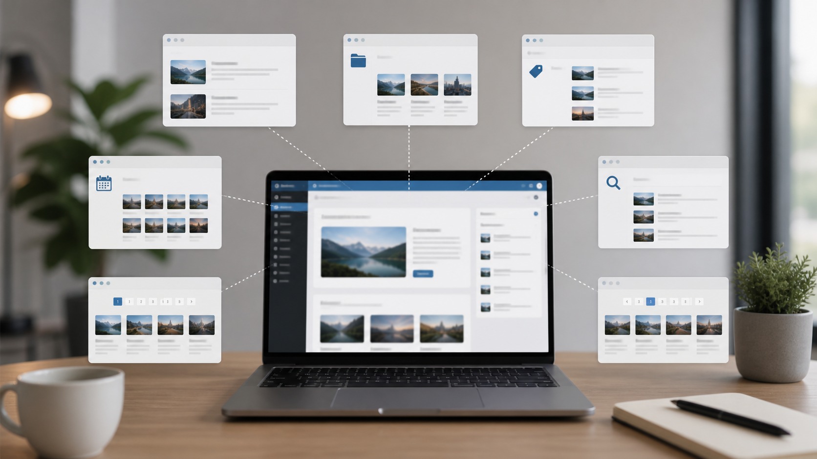 Una entrada de WordPress aparece en múltiples páginas de archivo y paginación.