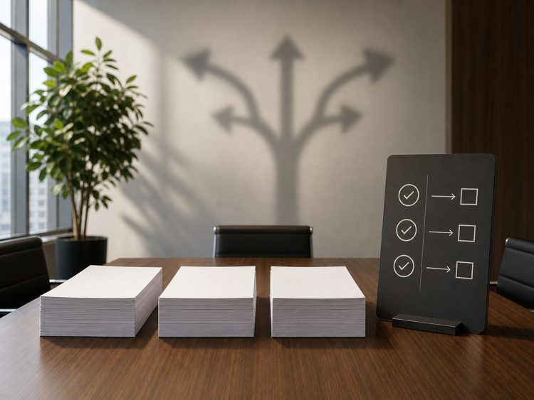 Decision action: run a short agency interview and selection checklist using the ten questions