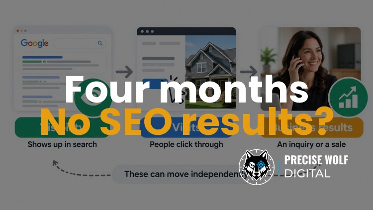 Four months of SEO and no results? What to review next