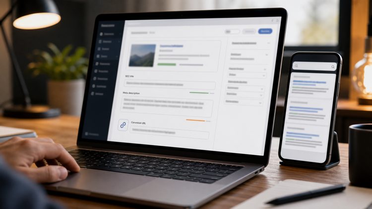 Metadata, canonicals, and SERP controls