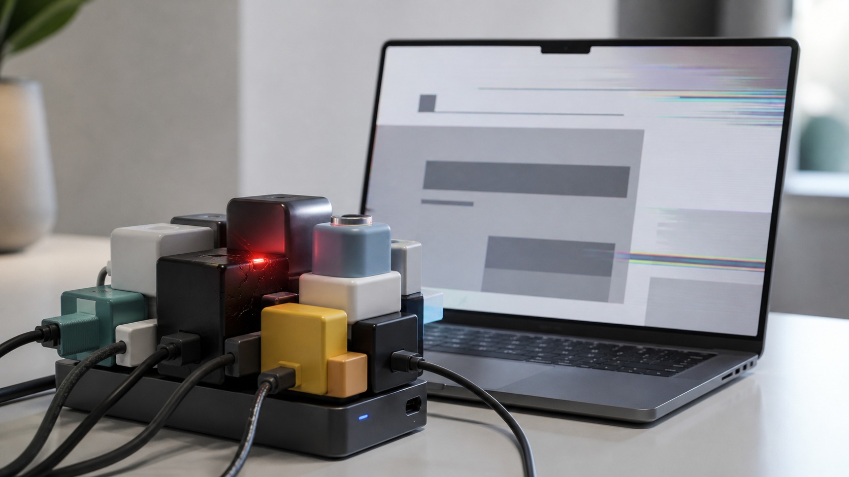 Overloaded plugin modules disrupt an otherwise stable website output.