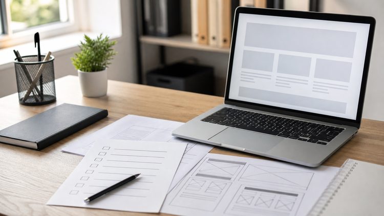 Transactional page checklist