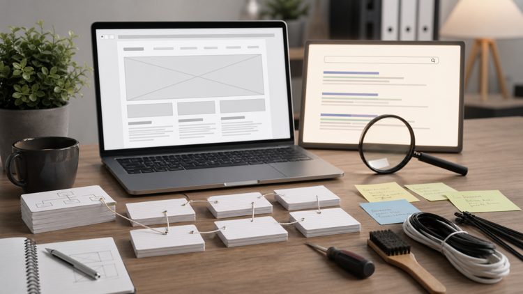 How search visibility connects to a website